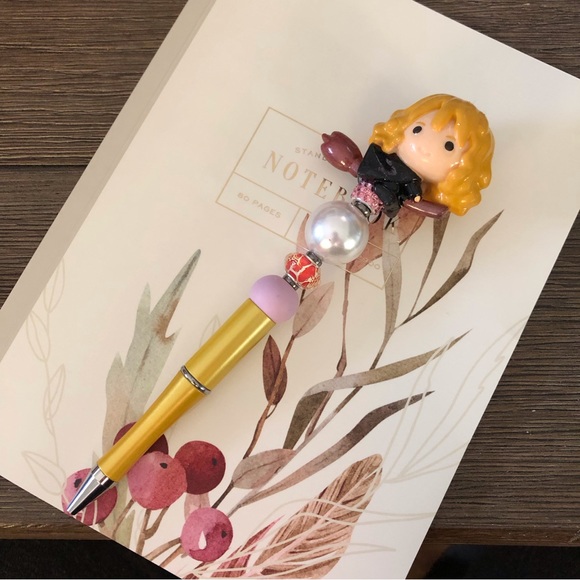 Warner Bros. Office Harry Potter Hermione Riding Broom Handmade